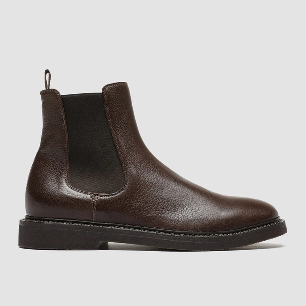 NWT Officine Creative brown leather Chelsea boots